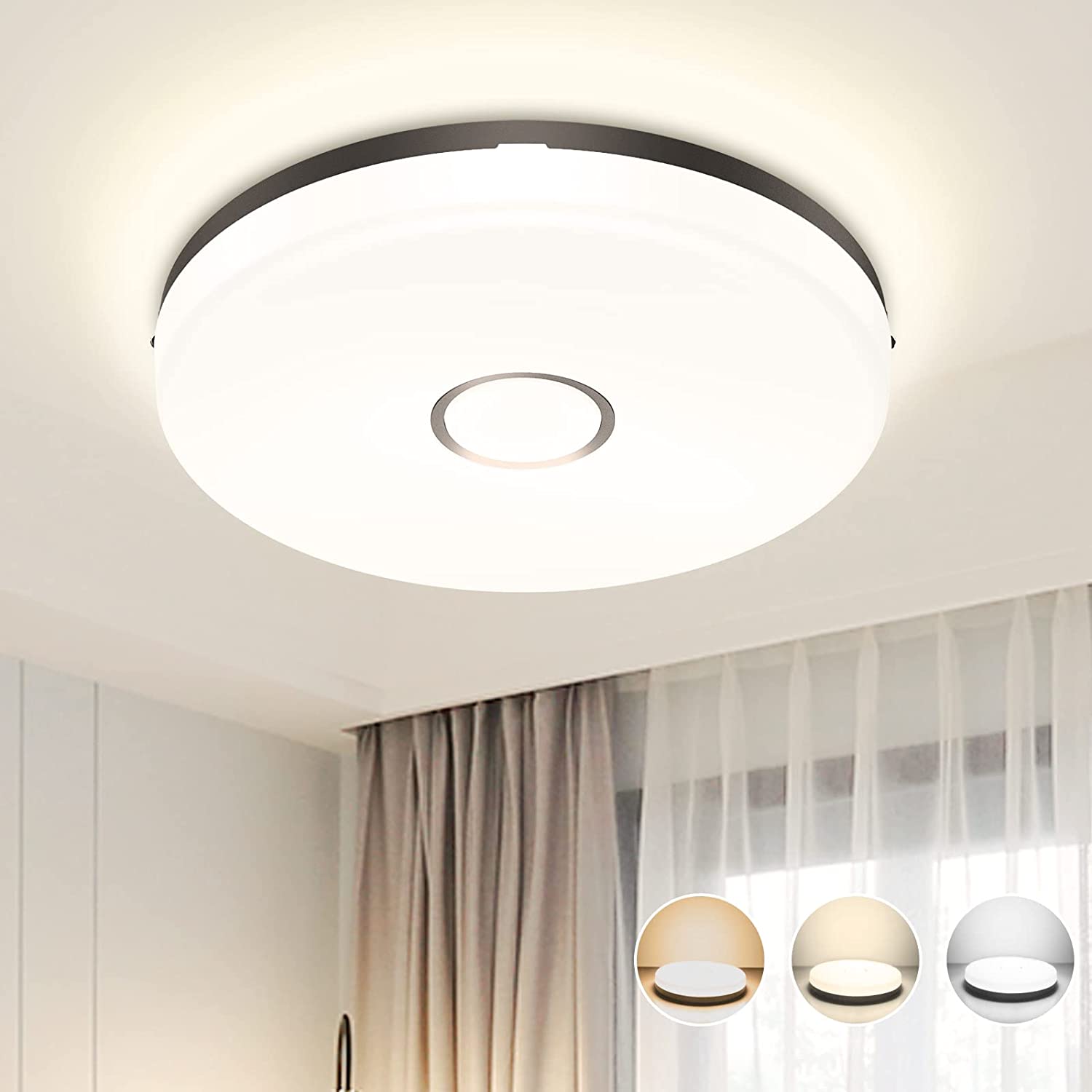 Olafus Lampa sufitowa LED 18w 4000K - obrazek 2