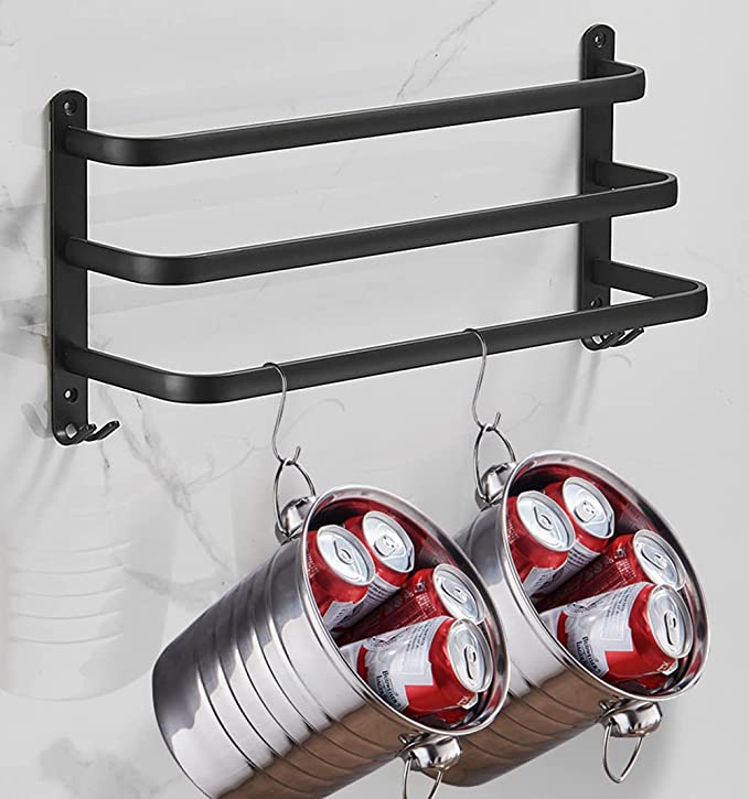 3-częściowy wieszak na ręczniki z haczykami - obrazek 6