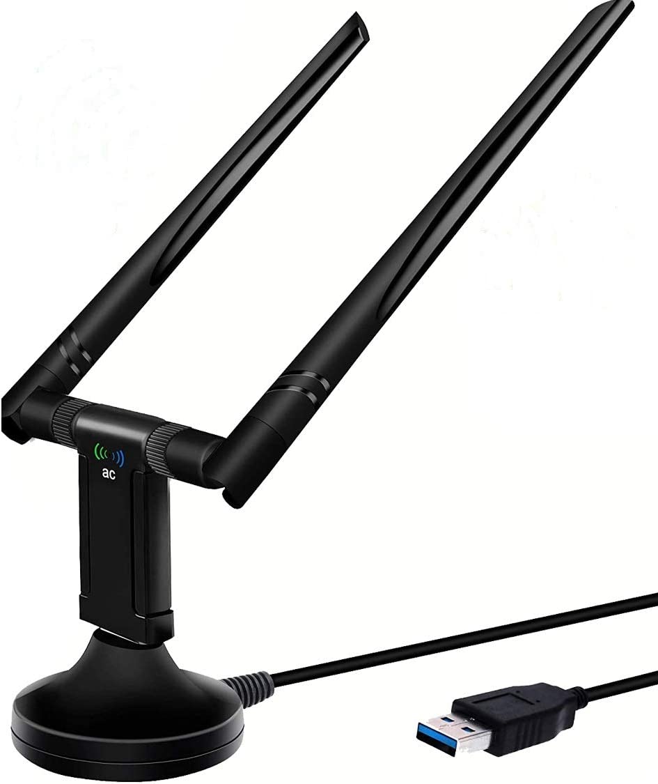 Dwupasmowy adapter WiFi 1200 Mb/s Aigital - obrazek 2