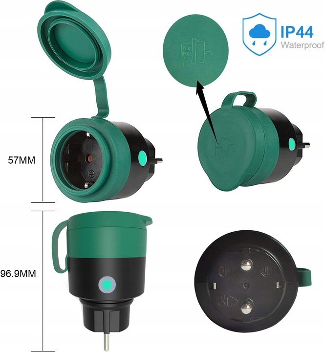 GNIAZDKO UCOMEN WLAN WIFI ALEXA 2 Sztuki - obrazek 3