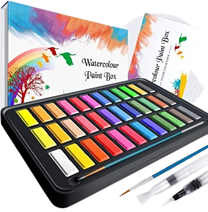 RATEL Zestaw farb akwarelowych 36 kolorów