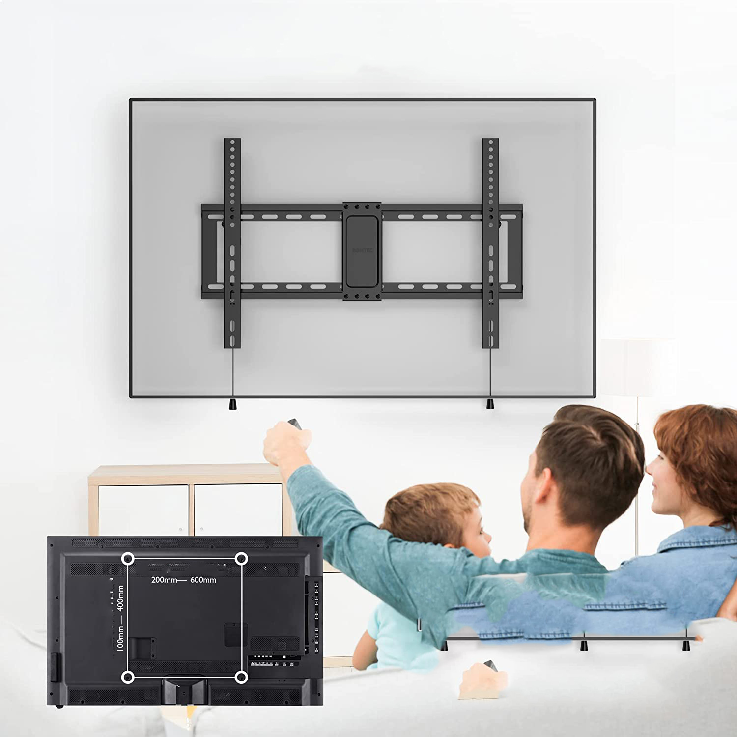 BONTEC Uchwyt ścienny do Telewizora 37-70" 118MB - obrazek 6