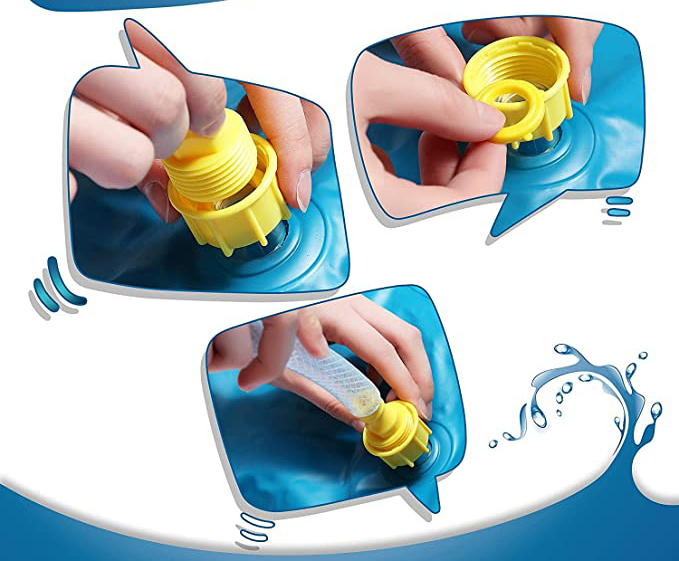 SPRINKLER PLAY MAT Mata wodna zraszacz do zabawy 170cm - obrazek 3