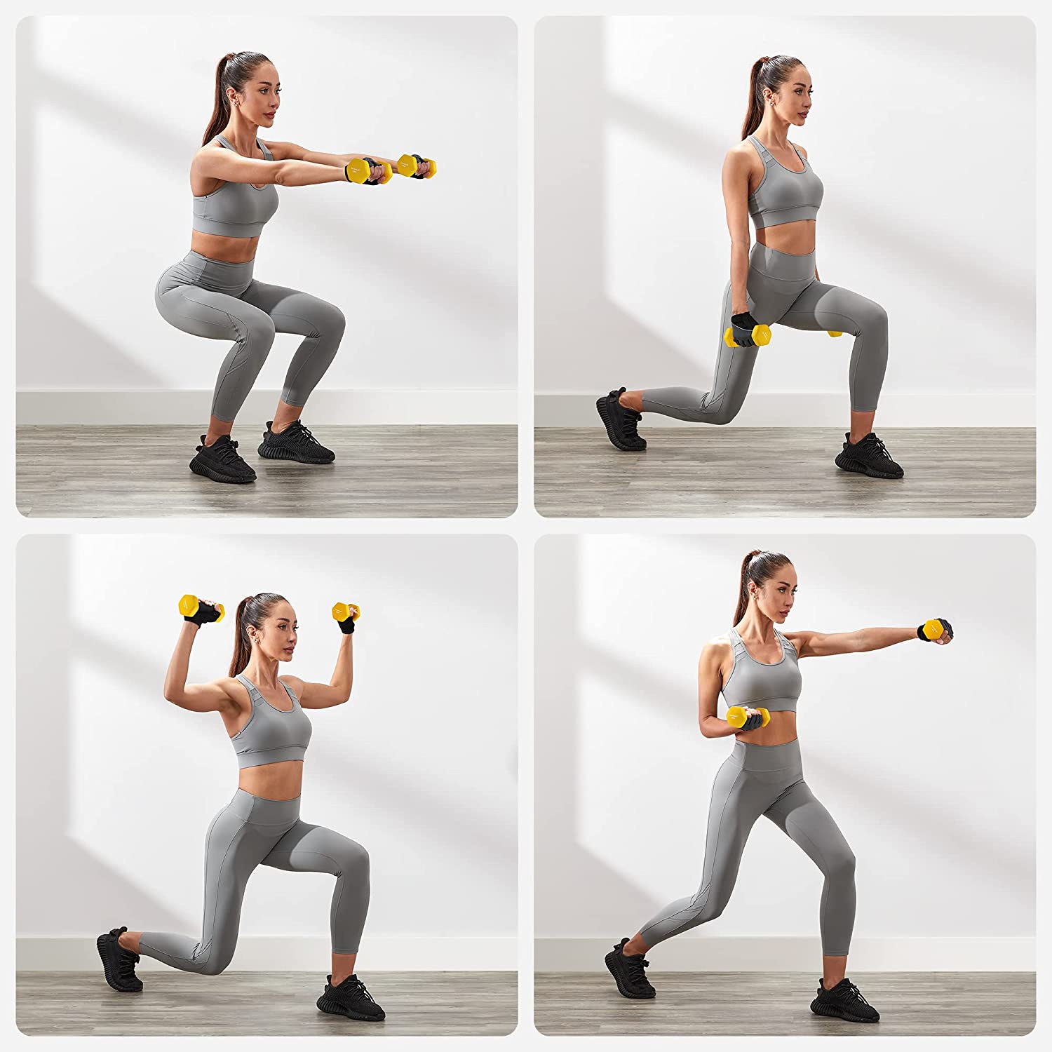 HANTLE CIĘŻARKI 1KG SONGMICS - obrazek 3