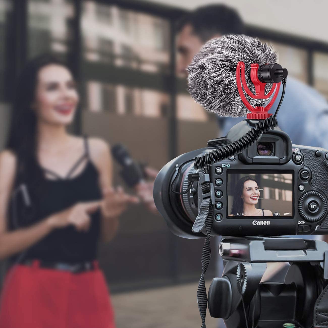 YOTTO Mikrofon kierunkowy do lustrzanki cyfrowej - obrazek 4