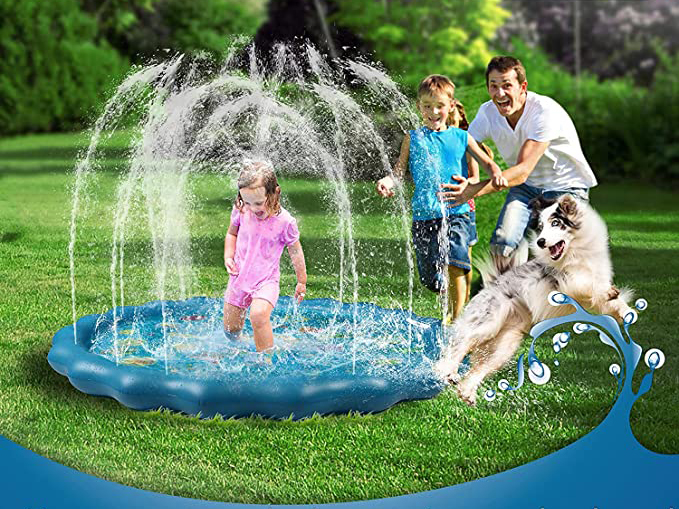 SPRINKLER PLAY MAT Mata wodna zraszacz do zabawy 170cm - obrazek 6