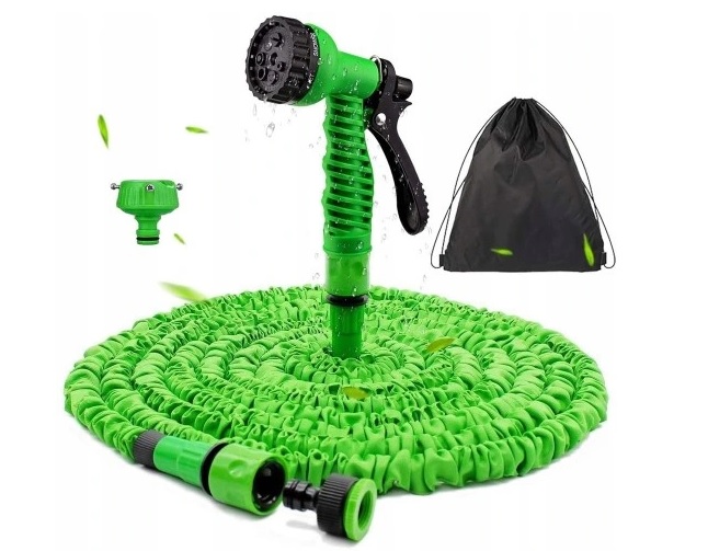 Wąż ogrodowy z prysznicem rozciągliwy - obrazek 5