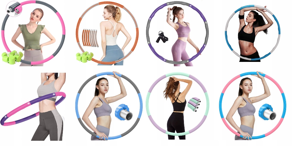 Hula hop wielokolorowe MIX - obrazek 3