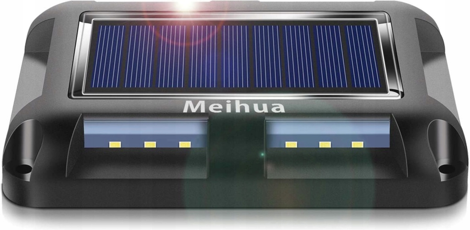 Oświetlenie lampa Solarne zewnętrzne ogrodowe 4szt - obrazek 3