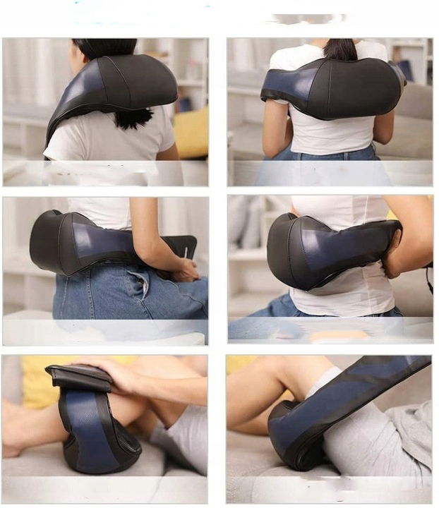 Masażer Karku, Pleców i Szyi Shiatsu Ciepły Masaż - obrazek 4