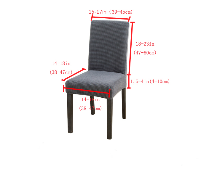 Pikowany pokrowiec na krzesło turkusowe - obrazek 2