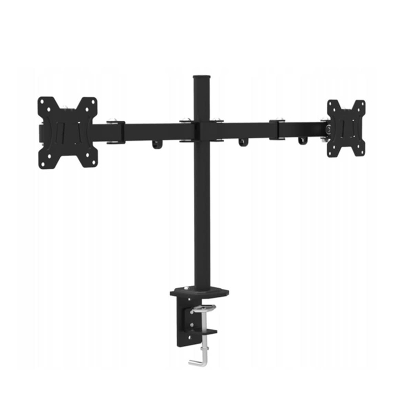 Obrotowy wspornik biurkowy na 2 monitory Bontec