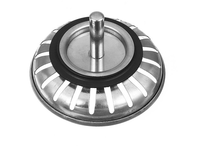 Sitko korek metalowy do zlewu 83mm - obrazek 2