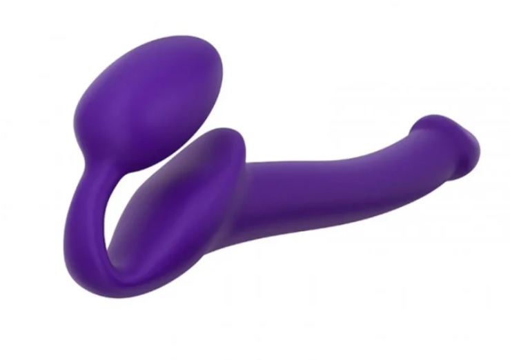 GIĘTKIE DILDO PÓŁ REALISTYCZNE STRAP-ON-ME