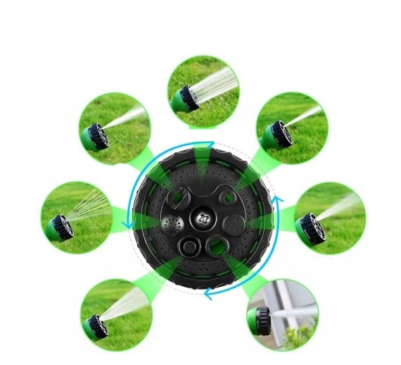 Wąż ogrodowy z prysznicem rozciągliwy - obrazek 4