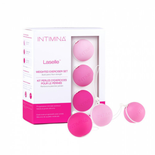 Kulki gejszy Intimina Laselle Ćwiczenia 28g+38g+48g
