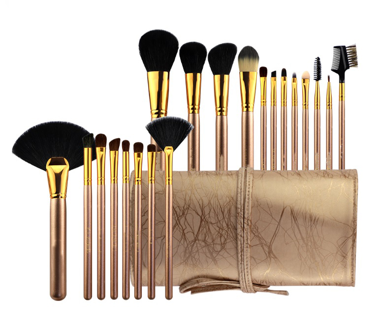 MAKE-UP FOR YOU Zestaw pędzli do makijażu z etui 20szt