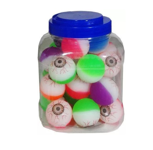 Zestaw piłek kauczukowych Oko 60szt