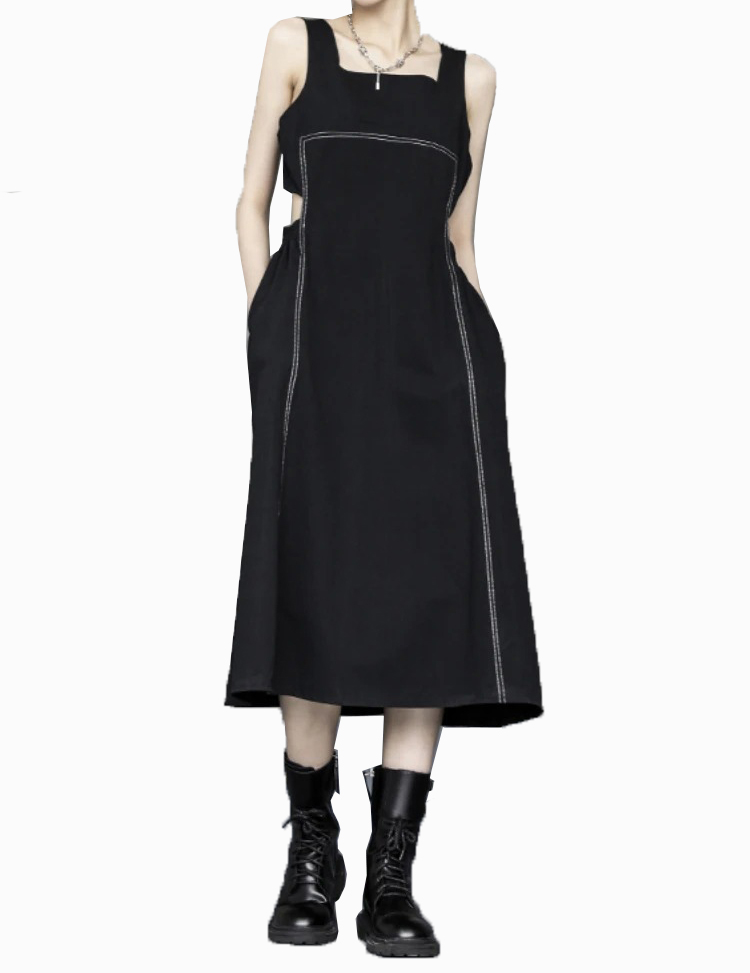 Sukienka z wycięciem w stylu Vintage