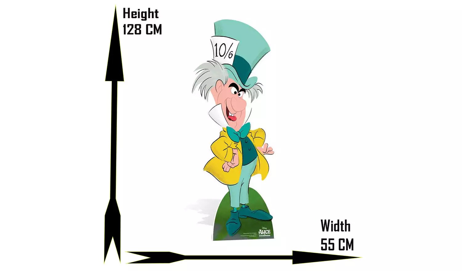 Kartonowa wycinanka Szalonego Kapelusznika - obrazek 2