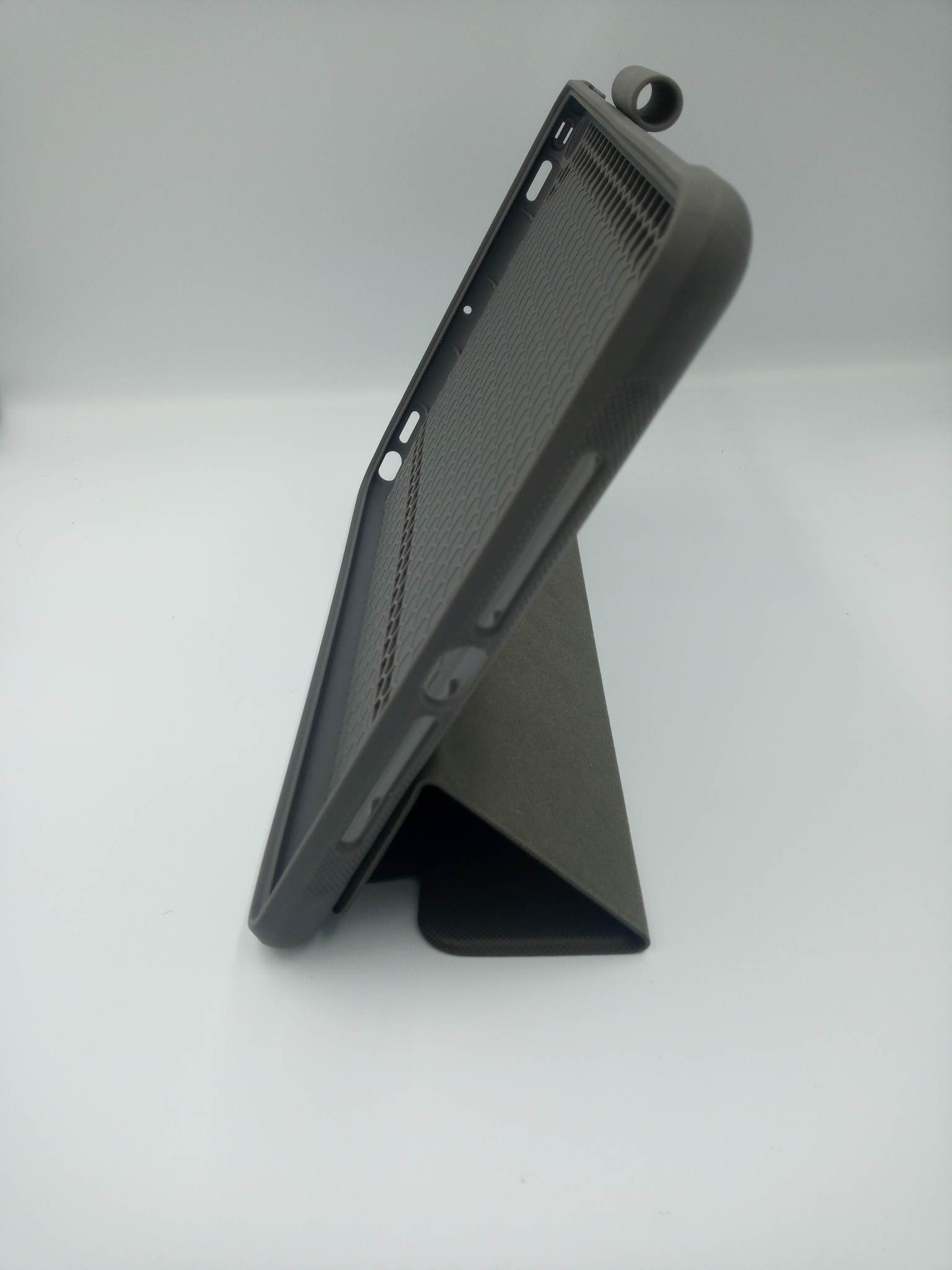 Etui do tableta iPad brązowe z klapką - obrazek 5