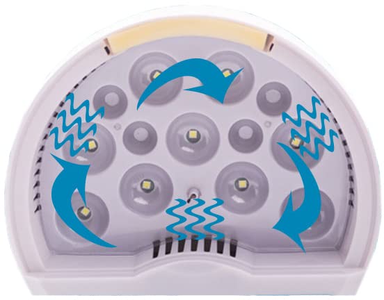 Mini inkubator 9 jaj wylęgarka klujnik TACKLY - obrazek 4