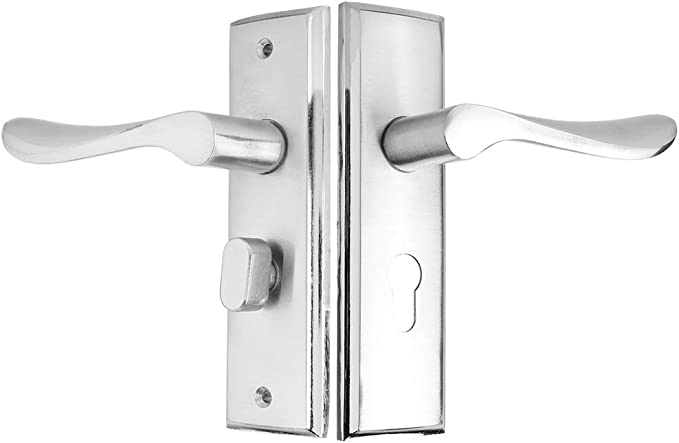 Klamka drzwiowa łazienkowa z blokadą+ klucze