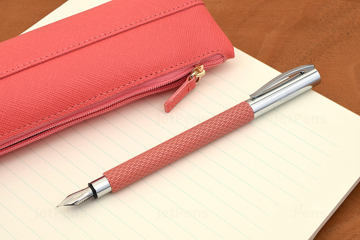 FARBER-CASTELL Pióro Wieczne Ambition Opart Flamingo - obrazek 3