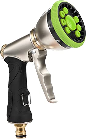 Zraszacz wody pistolet na wąż ogrodowy 9-funkcyjny