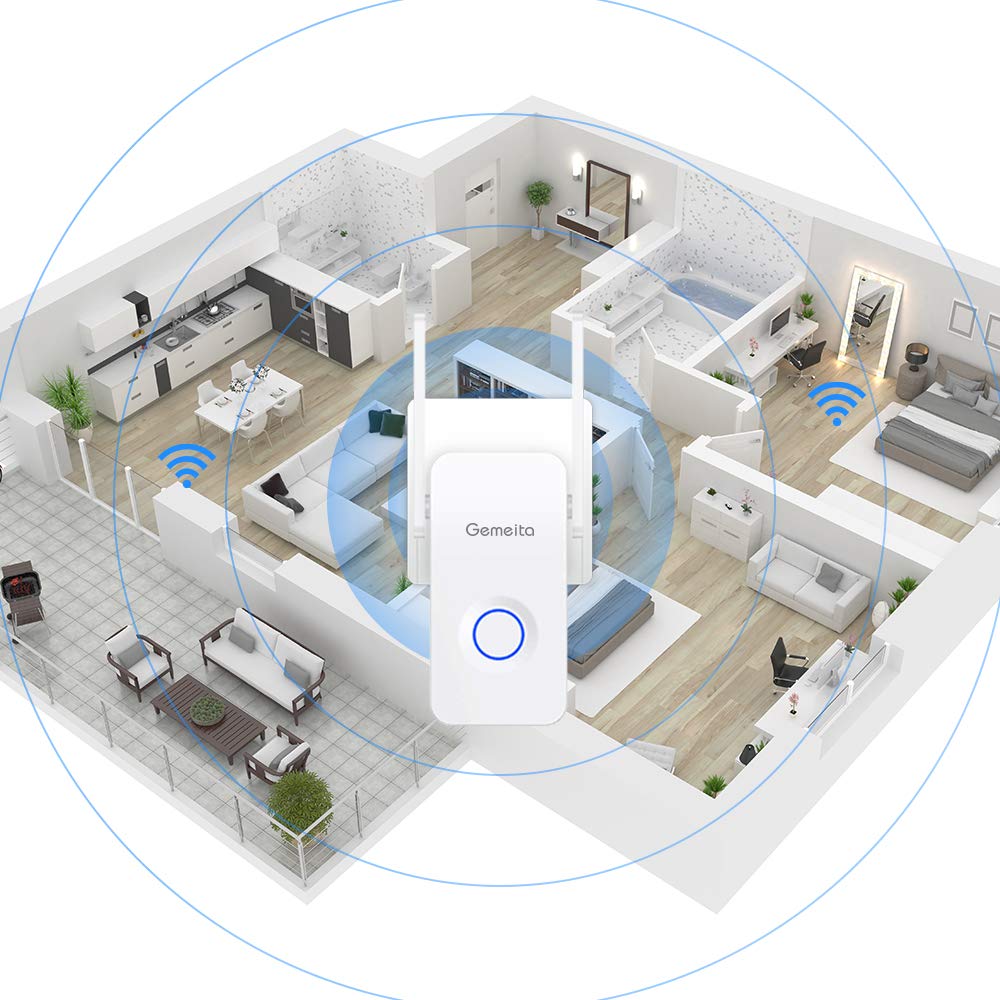 Gemeita CF-WR752AC WiFi Repeater Wzmacniacz 1200Mbs - obrazek 2