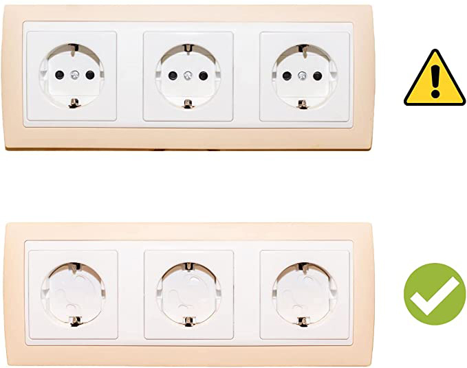 VegMai Zaślepki gniazdek zabezpieczenie blokada gniazd 10szt - obrazek 4