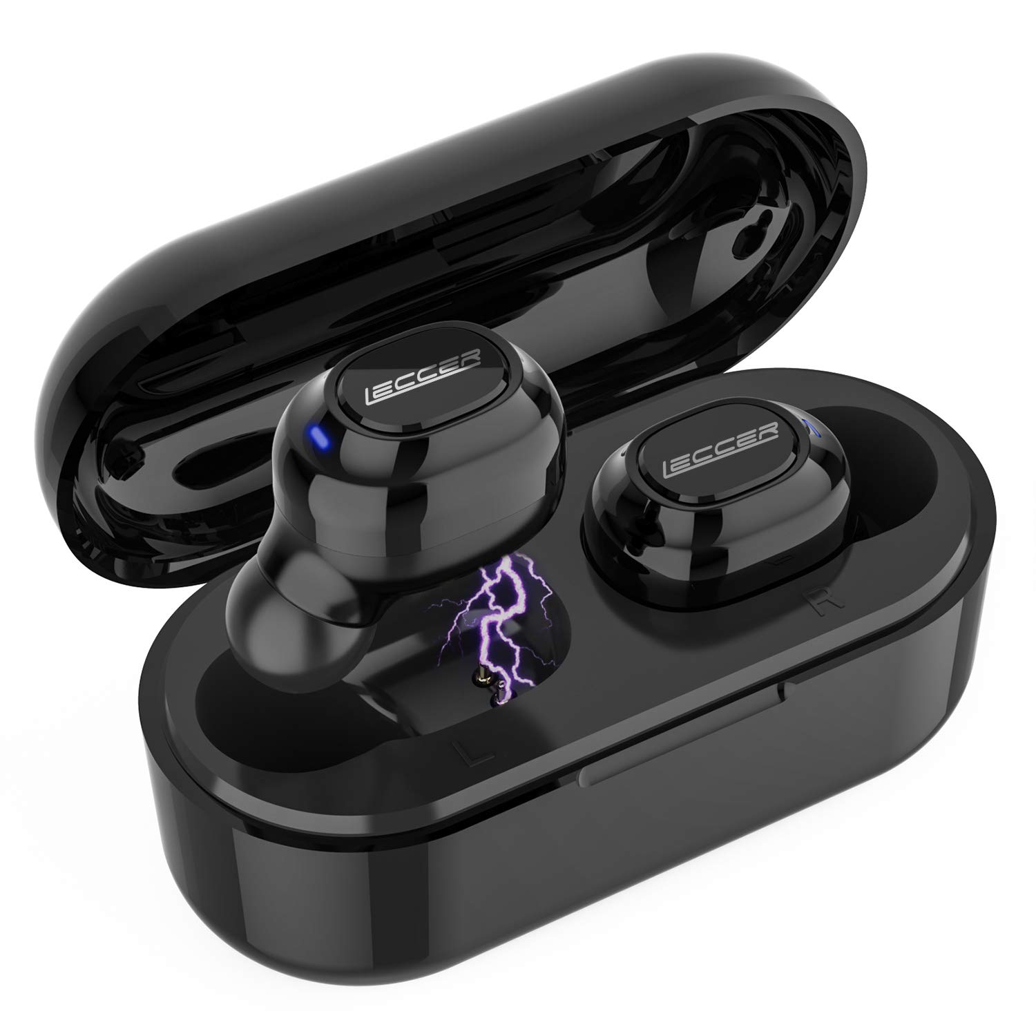 LECCER Słuchawki bezprzewodowe Bluetooth 5.0