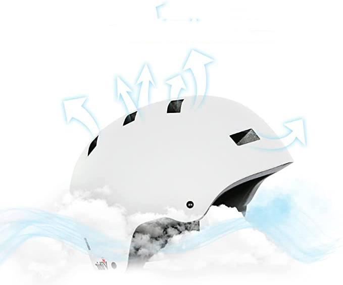 Wielofunkcyjny kask na rower deskorolkę rolki e-skuter BMX - obrazek 2