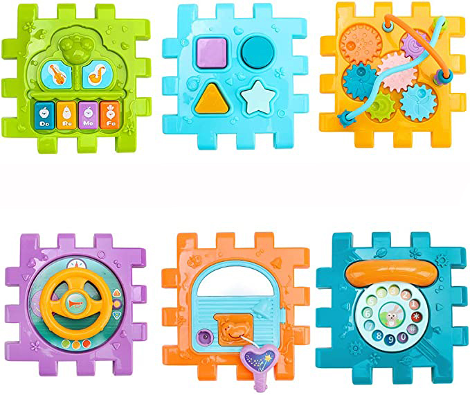 Nicknack Zabawka kostka edukacyjna 6w1 - obrazek 6