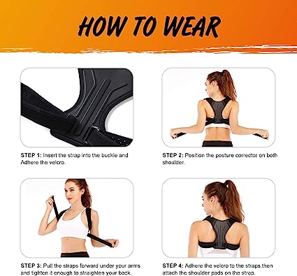 SHENMATE Korektor postawy pleców kobiet i mężczyzn - obrazek 4