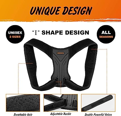 SHENMATE Korektor postawy pleców kobiet i mężczyzn - obrazek 3