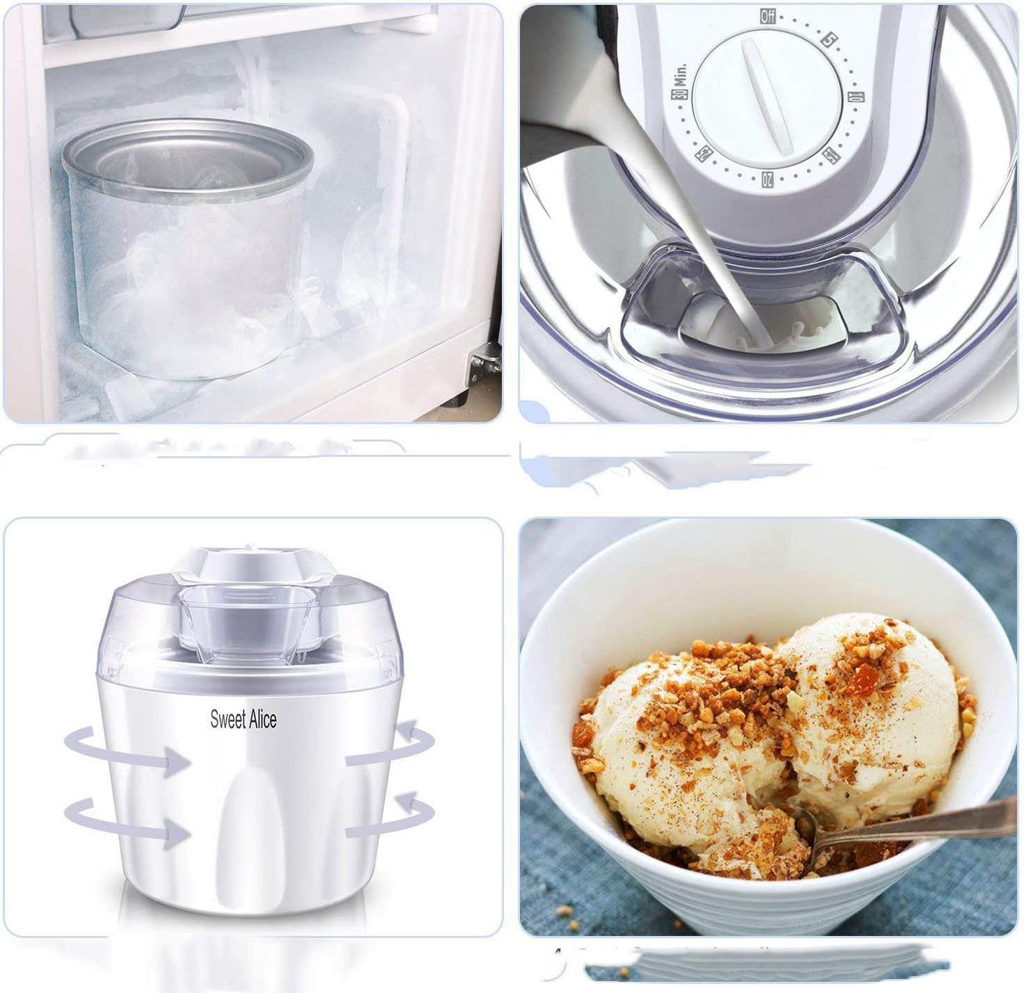 Maszyna do lodów Sweet Alice 1450C - obrazek 5