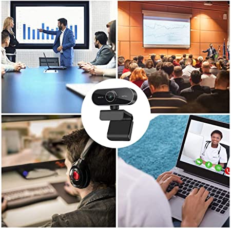 Webcam Kamera internetowa HD 1080P z wbudowanym mikrofonem+ statyw - obrazek 3