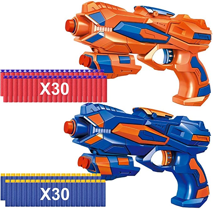 Pistolet na piankowe strzałki i rzutki - obrazek 5