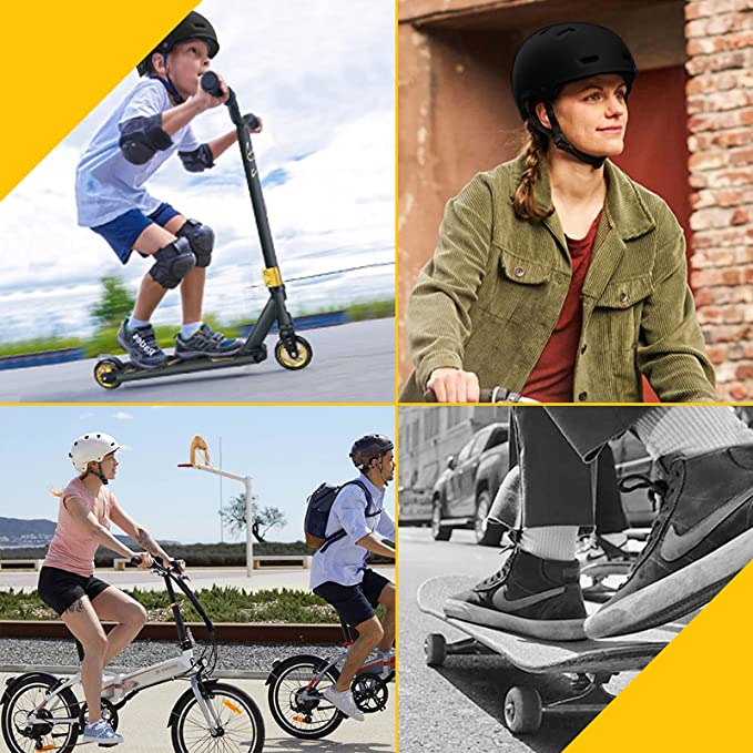 Wielofunkcyjny kask na rower deskorolkę rolki e-skuter BMX - obrazek 3