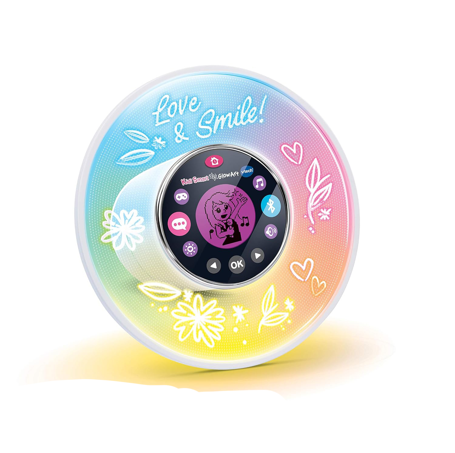 VTech KidiSmart Glow Art Głośnik, odtwarzacz muzyki Bluetooth - obrazek 2