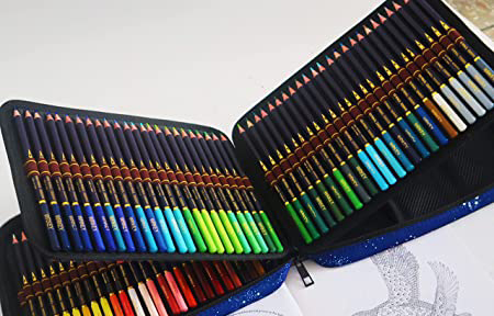 Duży zestaw kredek do kolorowania w piórniku 120szt - obrazek 4
