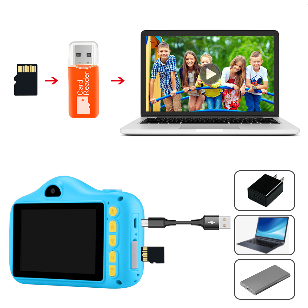 APARAT CYFROWY KAMERA DLA DZIECI FULL HD - obrazek 2