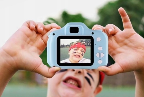 Children's Digital Camera Mini Dziecięcy Aparat Cyfrowy HD 1080p + Gry - obrazek 5