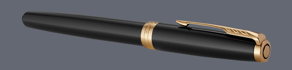 PARKER Pióro wieczne Czarny lakier 1931494 - obrazek 2