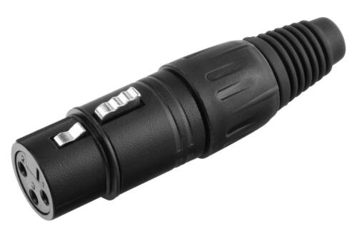 ZŁĄCZE WTYK XLR 3 PIN 4 pary 8 sztuk - obrazek 3