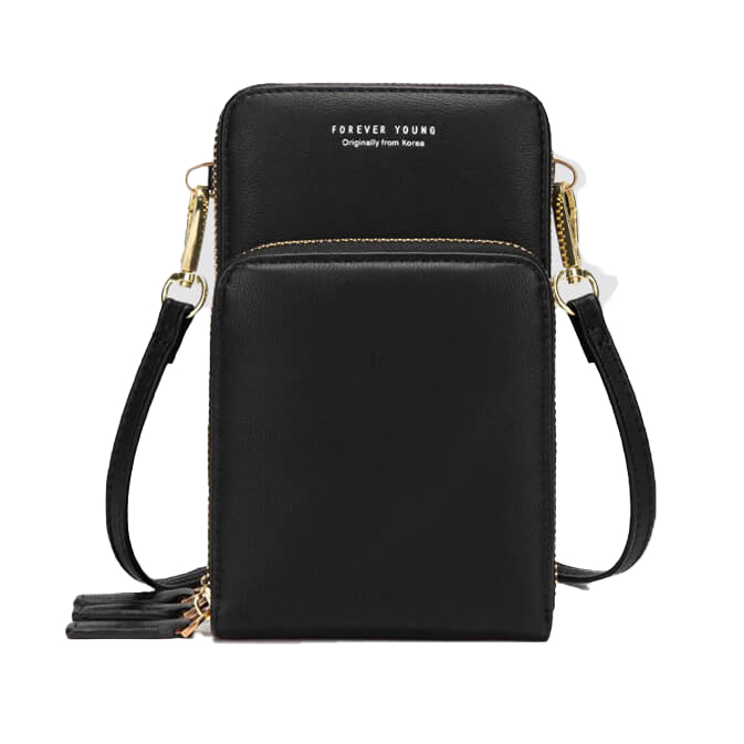 Torebka damska na telefon z portfelem