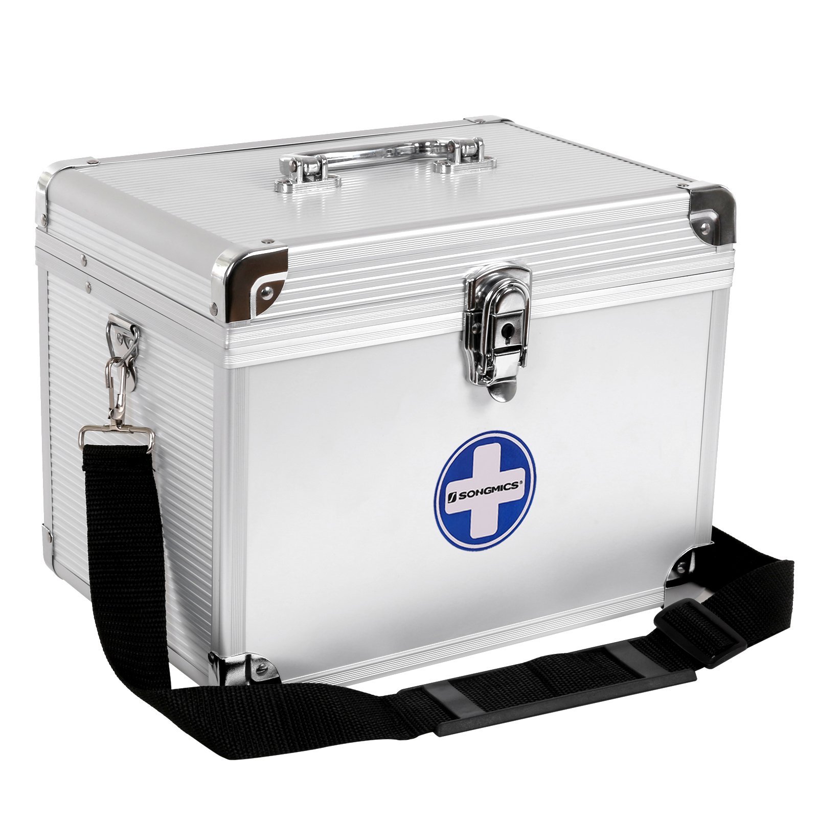 APTECZKA PIERWSZEJ POMOCY METALOWA WALIZKA