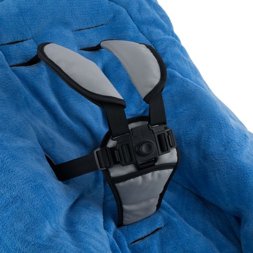 ŚPIWOREK ŚPIWÓR DO WÓZKA FOTELIKA niebieski 401001 - obrazek 3