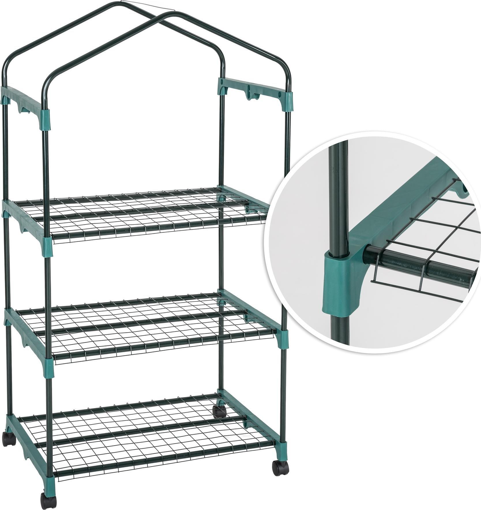 Szklarnia balkonowa ogrodowa tunel foliowy 401862 - obrazek 3